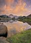 Preview: Fototapete 184 x 254 cm - 4-734 Alpenglühen – versandkostenfrei in D*